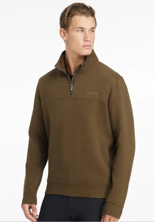 LeMieux Mens Quarter Neck Sweat | Mags Tack