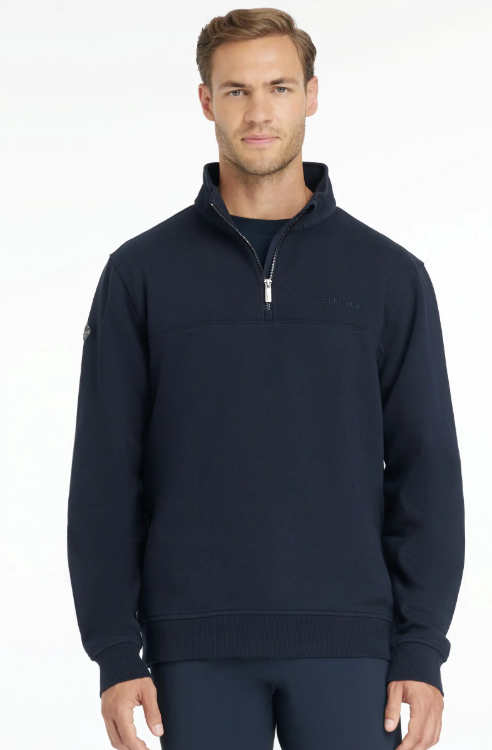 LeMieux Mens Quarter Neck Sweat | Mags Tack